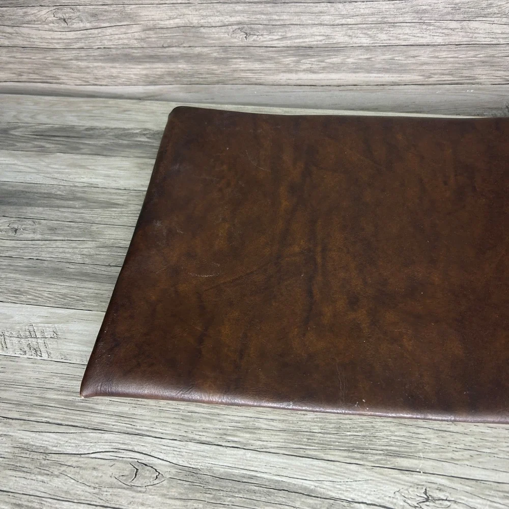 IBM Brown Document Portfolio Holder Leather Pouch Holder Bag Vintage Dad